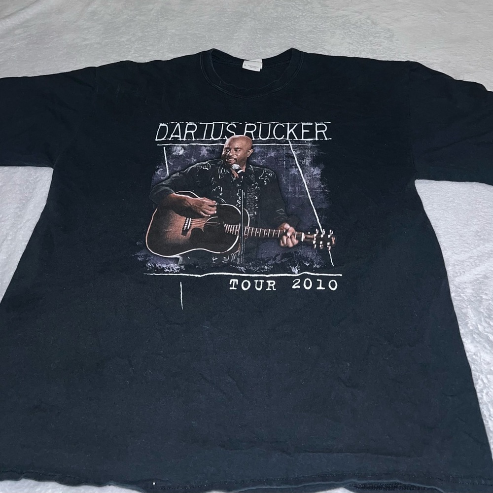 Music graphic t shirt Darius Rucker tour, 2010 men’s XL